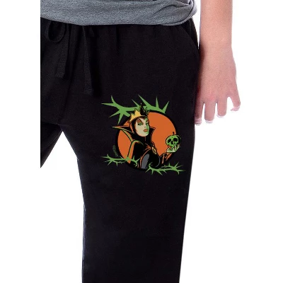 Disney Womens' Villains Evil Queen Of Halloween Sleep Pajama Set Multicolored 2 Disney Womens' Villains Evil Queen Of Halloween Sleep Pajama Set Multicolored - Image 2