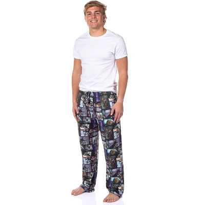 Star Wars Mens' Movie Film Classic Character Scenes Sleep Pajama Pants Multicolored 1 Star Wars Mens' Movie Film Classic Character Scenes Sleep Pajama Pants Multicolored