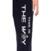 Star Wars Men's The Mandalorian And The Child Baby Yoda Sleep Pajama Pants Black