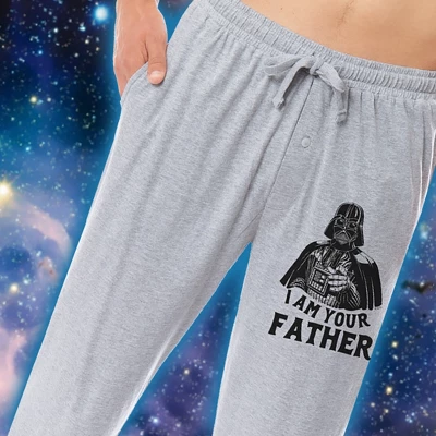 Star Wars Men's Darth Vader I Am Your Father Father's Day Pajama Pants Black 2 Star Wars Men's Darth Vader I Am Your Father Father's Day Pajama Pants Black - Image 2