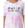 Disney Womens' Inside Out Movie Film Talk About Moody! Nightgown Pajama Multicolored