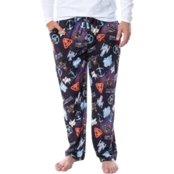 Star Trek Deep Space Nine DS9 Ships And Quarks Bar Mens' Pajama Pants Black -Pure Wear Store GUEST fb080bc8 aa43 4767 9a0d 7fe9c92828f2