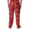 Elf The Movie Men's Cotton Headed Ninny Muggins Loungewear Pajama Pants Red