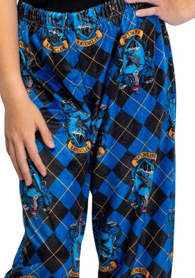 Harry Potter Big Girls Hogwarts Houses Crest Lounge Pants Pajamas 3 Harry Potter Big Girls Hogwarts Houses Crest Lounge Pants Pajamas - Image 3