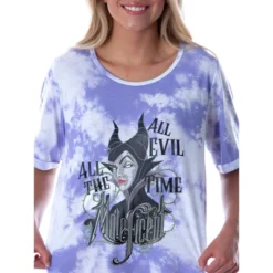 Disney Princess Womens Villains Sleeping Beauty Maleficent Nightgown Sleep Shirt Purple -Pure Wear Store GUEST fe8276be 2b22 4672 b05d d58c22d38632
