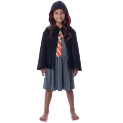 Harry Potter Girls' Gryffindor House Costume Nightgown Pajama Dress Grey -Pure Wear Store GUEST ff93b6af 38b4 4c42 a6b3 0ec06837aa37